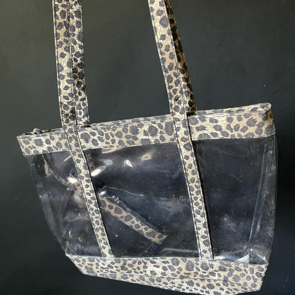 Clear cheetah Tote Bag